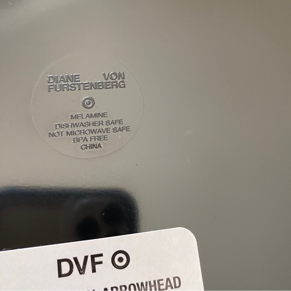 DVF Arrow Geo Green Melamine Serving Tray - Picture 5 of 6